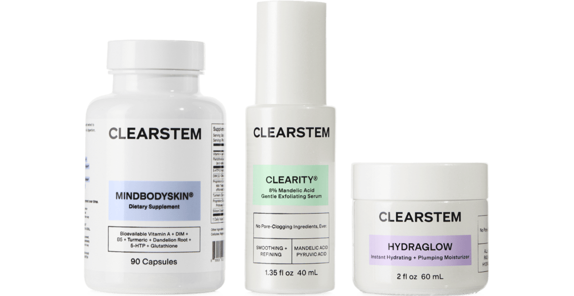 clear stem skincare products