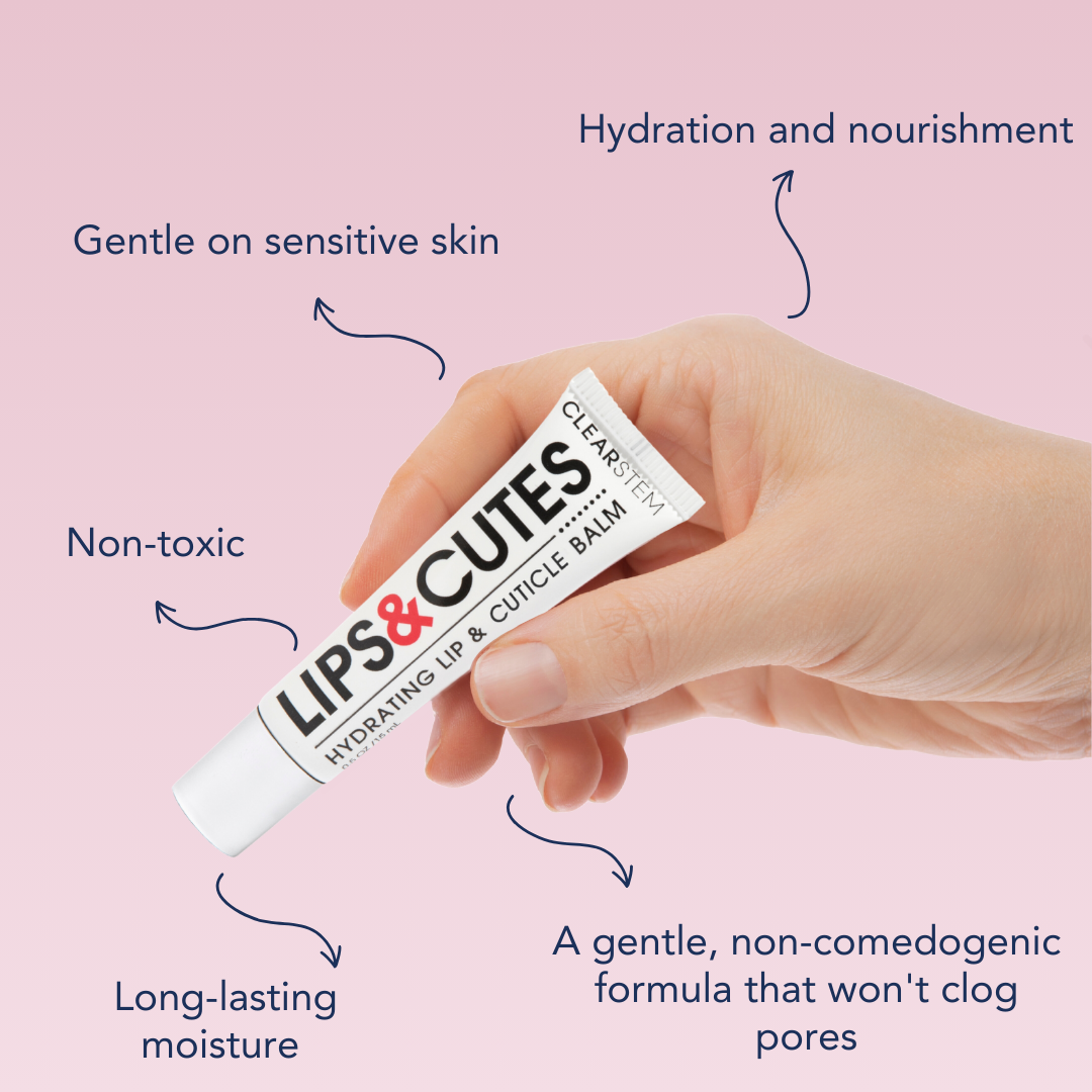 LIPS&CUTES™ Acne-Safe Lip & Cuticle Treatment