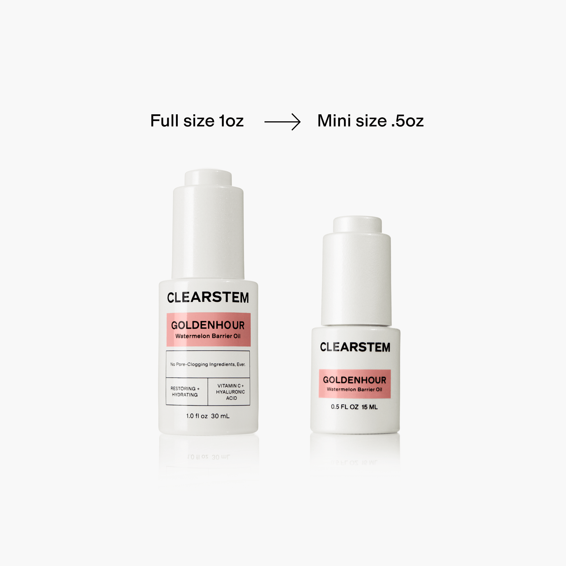 Mini GOLDENHOUR Travel-Size Watermelon Barrier Oil