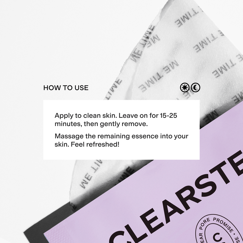 Clear Pore Self Care Routine
