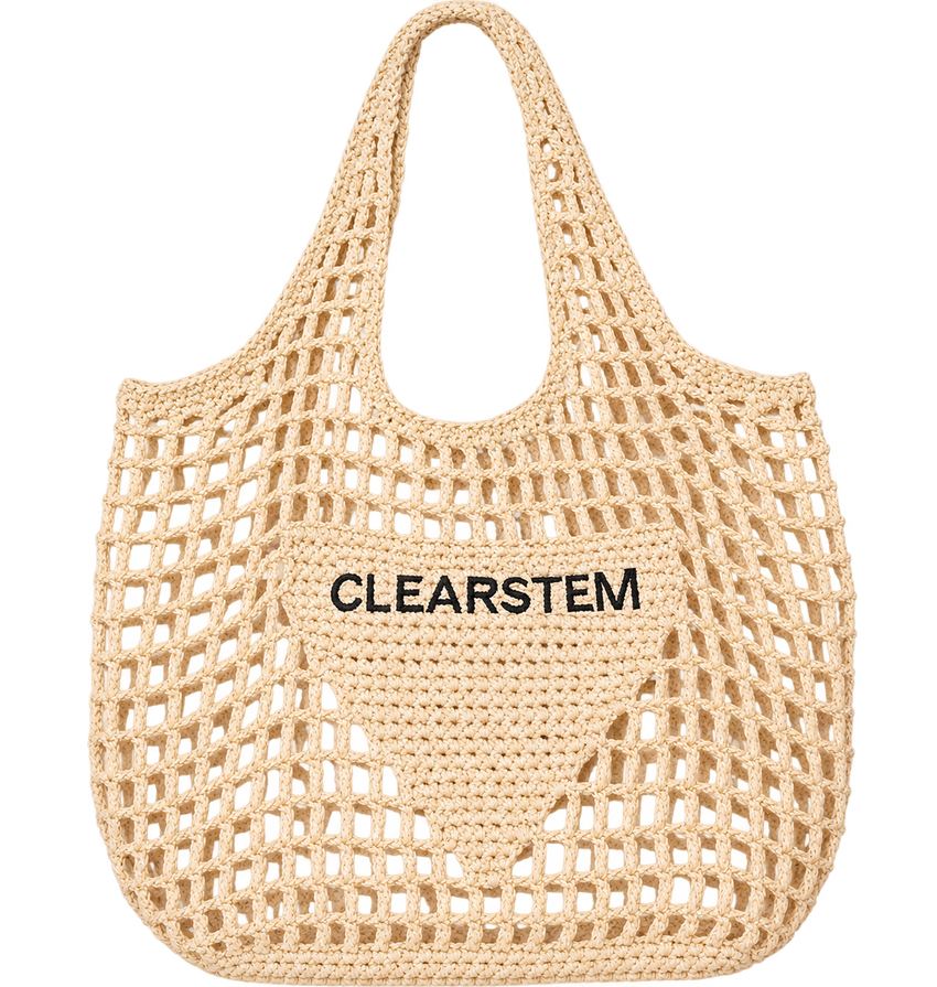 Raffia Beach Bag